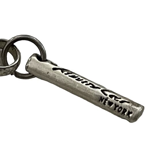 KENNETH COLE Signed 18" SILVER Toned Necklace - Picture 5 of 5